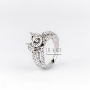 Vỏ Nhẫn Kim Cương Vàng Trắng